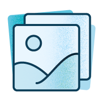 Icono imagen de referencia dentro del proceso creativo en el diseño de un buen logo