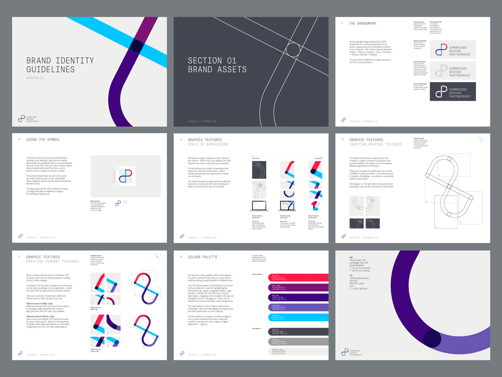 Cambridge Design Partnership Guidelines