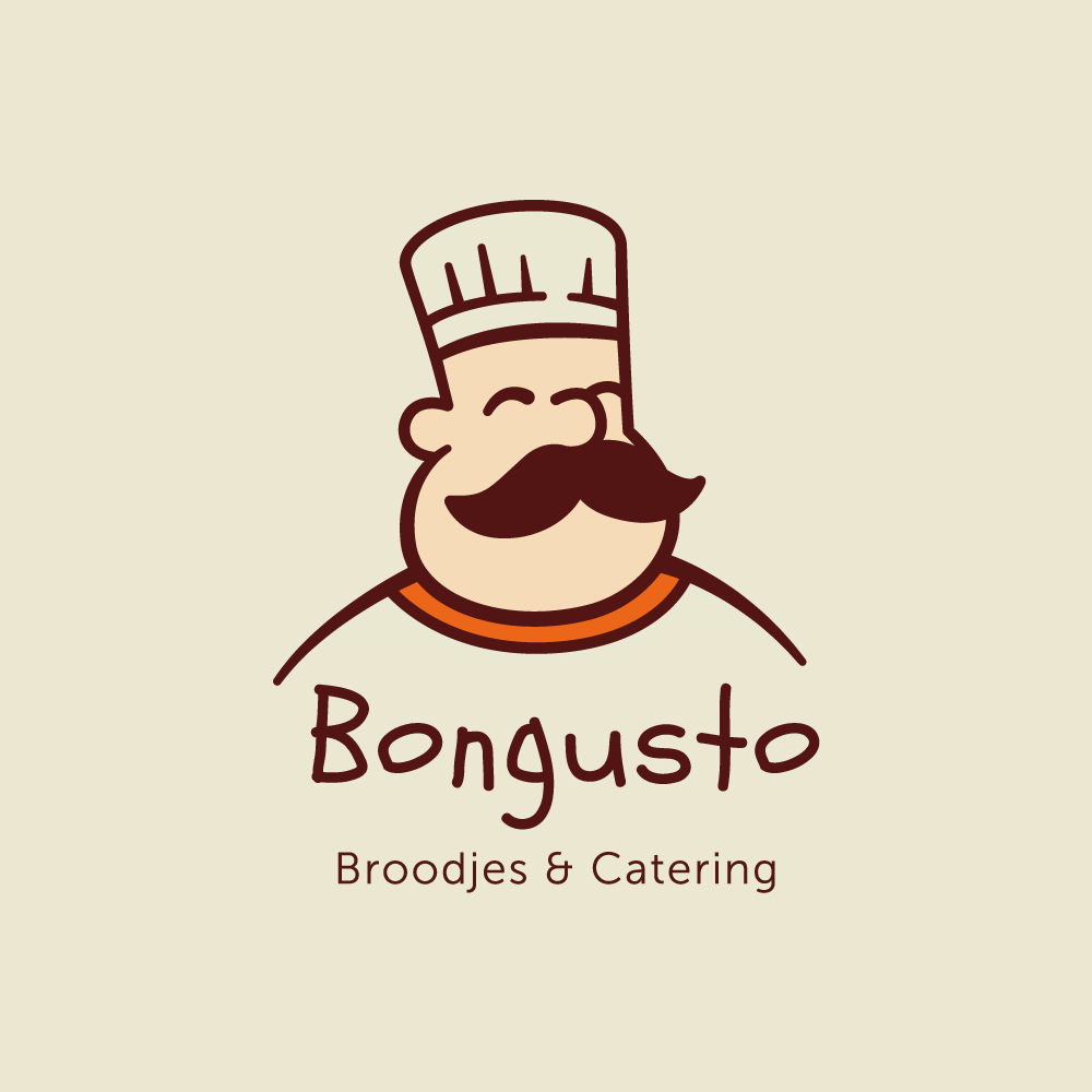 Logo Bongusto diseñado por Jessica Vaslam